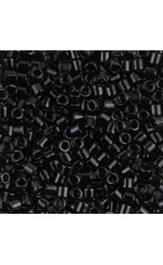 Miyuki delica beads 8/0 - Black DBL-10